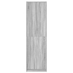 vidaXL Dulap Gri Sonoma 55x25x189 cm din lemn prelucrat vidaXL Dulap Gri Sonoma 55x25x189 cm din lemn prelucrat
