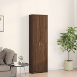 vidaXL Dulap din stejar închis 55x25x189 cm lemn prelucrat vidaXL Dulap din stejar închis 55x25x189 cm lemn prelucrat