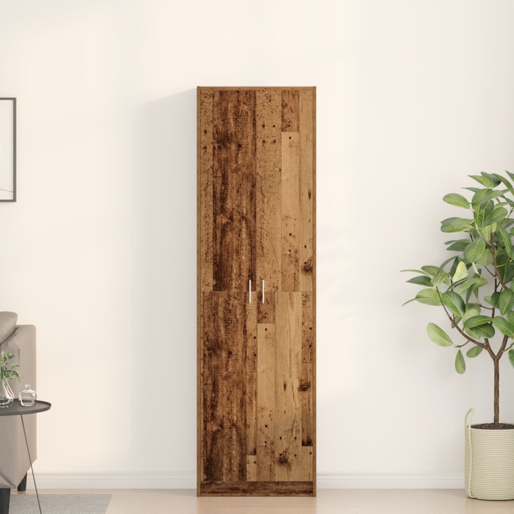 vidaXL Dulap Lemn Vechi 55x25x189 cm Lemn Prelucrat