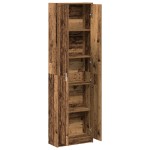 vidaXL Dulap Lemn Vechi 55x25x189 cm Lemn Prelucrat vidaXL Dulap Lemn Vechi 55x25x189 cm Lemn Prelucrat