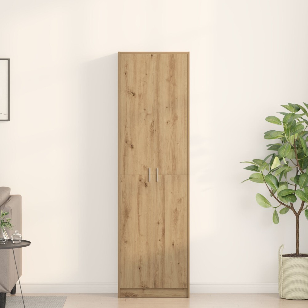 vidaXL Dulap Artisan Oak 55x25x189 cm Lemn Prelucrat