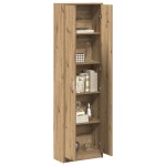 vidaXL Dulap Artisan Oak 55x25x189 cm Lemn Prelucrat vidaXL Dulap Artisan Oak 55x25x189 cm Lemn Prelucrat