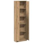 vidaXL Dulap Artisan Oak 55x25x189 cm Lemn Prelucrat vidaXL Dulap Artisan Oak 55x25x189 cm Lemn Prelucrat