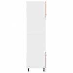 vidaXL Dulap cuptor microunde “Lyon” stejar afumat 60x57x207cm vidaXL Dulap cuptor microunde “Lyon” stejar afumat 60x57x207cm