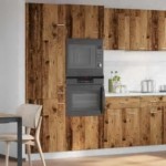 vidaXL Dulap cuptor microunde “Lyon”, Lemn vechi, 60 x 57 x 207 cm vidaXL Dulap cuptor microunde “Lyon”, Lemn vechi, 60 x 57 x 207 cm