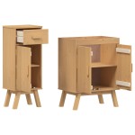 vidaXL Set de Mobilier pentru Baie 2 pcs Maro 114 x 43 x 73.5 cm vidaXL Set de Mobilier pentru Baie 2 pcs Maro 114 x 43 x 73.5 cm