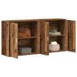 vidaXL Dulapuri 2 buc Vechi 79x38x80 cm Lemn prelucrat vidaXL Dulapuri 2 buc Vechi 79x38x80 cm Lemn prelucrat