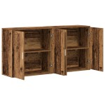 vidaXL Dulapuri 2 buc Vechi 79x38x80 cm Lemn prelucrat vidaXL Dulapuri 2 buc Vechi 79x38x80 cm Lemn prelucrat