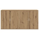 vidaXL Bufeturi 2 pcs stejar artizanal 79 x 38 x 80 cm Lemn compozit