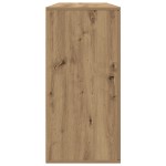 vidaXL Bufeturi 2 pcs stejar artizanal 79 x 38 x 80 cm Lemn compozit