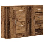 vidaXL Dulapuri 2 piese Lemn Vechi 60x31x84 cm Lemn Stratificat vidaXL Dulapuri 2 piese Lemn Vechi 60x31x84 cm Lemn Stratificat