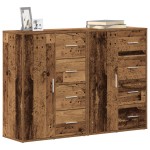 vidaXL Dulapuri 2 piese Lemn Vechi 60x31x84 cm Lemn Stratificat vidaXL Dulapuri 2 piese Lemn Vechi 60x31x84 cm Lemn Stratificat