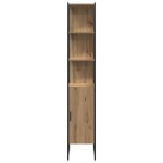 vidaXL Set de mobilier pentru baie 3 pcs Maro 33 x 33 x 185.5 cm vidaXL Set de mobilier pentru baie 3 pcs Maro 33 x 33 x 185.5 cm