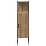 vidaXL Set de mobilier pentru baie 3 pcs Maro 33 x 33 x 102.5 cm