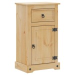 vidaXL Set mobilier de baie „Corona”, 2 piese, lemn masiv de pin vidaXL Set mobilier de baie „Corona”, 2 piese, lemn masiv de pin