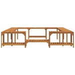 vidaXL Împrejmuire pentru Cadă cu Hidromasaj Maro 250 x 250 cm vidaXL Împrejmuire pentru Cadă cu Hidromasaj Maro 250 x 250 cm