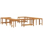 vidaXL Împrejmuire pentru Cadă cu Hidromasaj Maro 250 x 250 cm vidaXL Împrejmuire pentru Cadă cu Hidromasaj Maro 250 x 250 cm