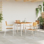 Set de Masă pentru Grădină vidaXL 5 Piese din Lemn Solid de Acacia Set de Masă pentru Grădină vidaXL 5 Piese din Lemn Solid de Acacia