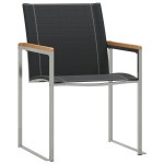 vidaXL Set de masă pentru grădină 3 pcs Maro Lemn Solid de Acacia