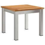 vidaXL Set de masă pentru grădină 3 pcs Lemn Solid de Acacia