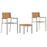 Set Grădină vidaXL 3 Piese Lemn Solid de Acacia Set Grădină vidaXL 3 Piese Lemn Solid de Acacia