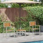 Set Grădină vidaXL 3 Piese Lemn Solid de Acacia Set Grădină vidaXL 3 Piese Lemn Solid de Acacia