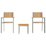 Set Grădină vidaXL 3 Piese Lemn Solid de Acacia Set Grădină vidaXL 3 Piese Lemn Solid de Acacia
