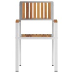 Scaune de Grădină vidaXL Stivuite 8 pcs 54.5x56x87 cm Lemn Solid de Tec Scaune de Grădină vidaXL Stivuite 8 pcs 54.5x56x87 cm Lemn Solid de Tec
