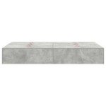 vidaXL Cadru de pat Gri beton 200 x 120 x 31.5 cm Lemn compozit vidaXL Cadru de pat Gri beton 200 x 120 x 31.5 cm Lemn compozit