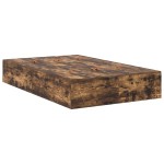 vidaXL Cadru de pat Stejar afumat 200 x 120 x 31.5 cm Lemn compozit vidaXL Cadru de pat Stejar afumat 200 x 120 x 31.5 cm Lemn compozit