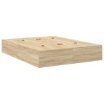 vidaXL Cadru de pat Stejar sonoma 200 x 140 x 31.5 cm Lemn compozit vidaXL Cadru de pat Stejar sonoma 200 x 140 x 31.5 cm Lemn compozit