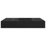 vidaXL Cadru de pat Stejar negru 200 x 160 x 31.5 cm Lemn compozit vidaXL Cadru de pat Stejar negru 200 x 160 x 31.5 cm Lemn compozit