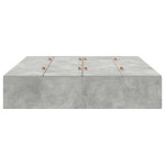 vidaXL Cadru de pat Gri beton 200 x 160 x 31.5 cm Lemn compozit vidaXL Cadru de pat Gri beton 200 x 160 x 31.5 cm Lemn compozit