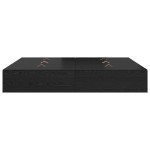 vidaXL Cadru de pat cu depozitare Stejar Negru 180 x 200 cm