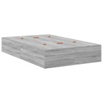 vidaXL Cadru de pat sonoma gri 190 x 120 x 31.5 cm Lemn compozit vidaXL Cadru de pat sonoma gri 190 x 120 x 31.5 cm Lemn compozit