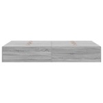 vidaXL Cadru de pat sonoma gri 190 x 120 x 31.5 cm Lemn compozit vidaXL Cadru de pat sonoma gri 190 x 120 x 31.5 cm Lemn compozit