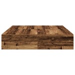 vidaXL Cadru de pat Lemn vechi 190 x 140 x 31.5 cm Lemn compozit vidaXL Cadru de pat Lemn vechi 190 x 140 x 31.5 cm Lemn compozit