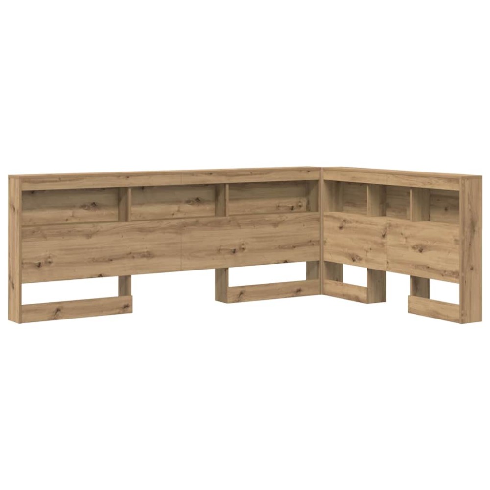 vidaXL Tăblie de depozitare stejar artizanal 120 cm Lemn compozit
