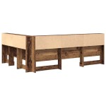 vidaXL Tăblie de depozitare cu raft Lemn vechi 140 cm Lemn compozit vidaXL Tăblie de depozitare cu raft Lemn vechi 140 cm Lemn compozit
