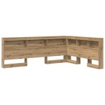 vidaXL Tăblie de depozitare stejar artizanal 150 cm Lemn compozit vidaXL Tăblie de depozitare stejar artizanal 150 cm Lemn compozit