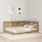 vidaXL Tăblie de depozitare stejar artizanal 150 cm Lemn compozit vidaXL Tăblie de depozitare stejar artizanal 150 cm Lemn compozit