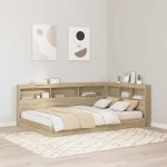 vidaXL Tăblie de depozitare cu raft Stejar sonoma 120 cm Lemn compozit vidaXL Tăblie de depozitare cu raft Stejar sonoma 120 cm Lemn compozit