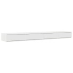 vidaXL Cadru de pat cu depozitare cu sertar Alb 236.5 x 200 x 31.5 cm