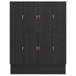 vidaXL Cadru de pat cu depozitare Stejar negru 236.5 x 200 x 31.5 cm