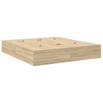 vidaXL Cadru de pat cu depozitare Stejar Sonoma 236.5 x 200 x 31.5 cm vidaXL Cadru de pat cu depozitare Stejar Sonoma 236.5 x 200 x 31.5 cm