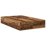 vidaXL Cadru de pat cu depozitare Lemn vechi 236.5 x 120 x 31.5 cm