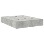 vidaXL Cadru de pat cu depozitare Gri din beton 236.5 x 160 x 31.5 cm