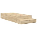 vidaXL Cadru de pat cu depozitare Stejar Sonoma 226.5 x 75 x 31.5 cm