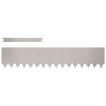 vidaXL Margine pentru gazon 50 pcs Maro 100 x 0.05 x 20 cm