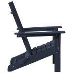 vidaXL Mobilier de lounge pentru grădină 2 pcs Bleumarin